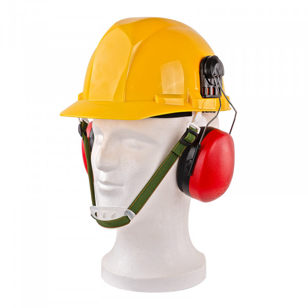 Schutzhelm Bauhelm Arbeitshelm Helm mit Gehörschutz Arbeitsschutz
