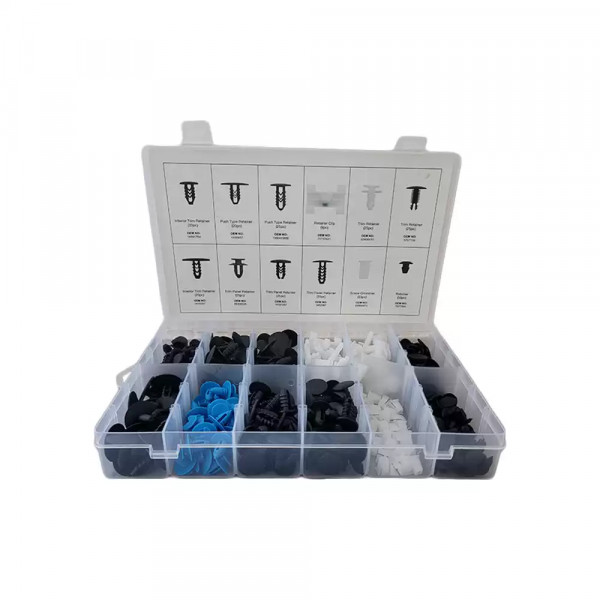 Zierleisten-Clip-Sortiment Fiat 308-tlg.