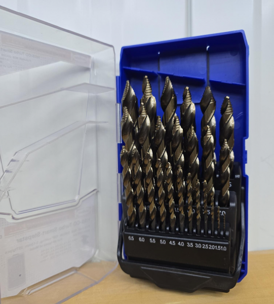 Spiralbohrer TURBO HSS-COBALT 25-tlg.