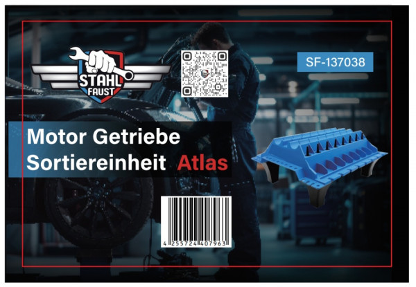 Motor Zylinderkopf Systemablage Sortiereinheit Atlas