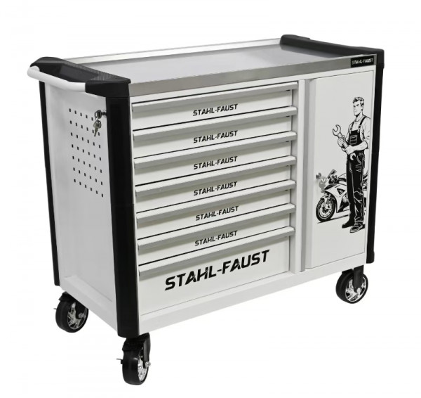 Profi Werkstattwagen XXL Limited Edition White