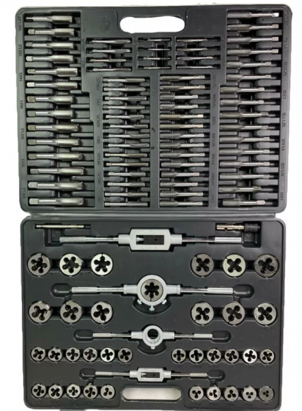 Gewindeschneider Gewindebohrer Feingewinde Set 110 tlg..