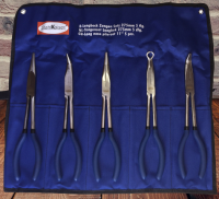 Spitzzangen Langbeckzangen Satz 5-tlg. Extra lange Ausführung 275 mm Spitzzangen Langbeckzangen Satz 5-tlg. Extra lange Ausführung 275 mm