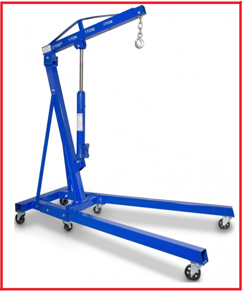 Motorkran Werkstattkran Motorheber Kran 2000 kg