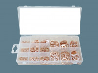 Kupfer Dichtringe Kupferdichtung Dichtung Dichtungen Scheibe 110 tlg. Kupfer Dichtringe Kupferdichtung Dichtung Dichtungen Scheibe 110 tlg.