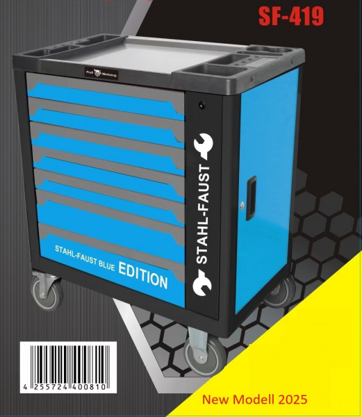 Werkstattwagen Werkzeugwagen Edition One ohne Werkzeug von Stahl-Faust