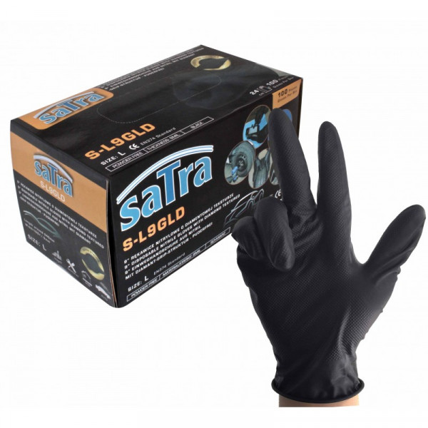 Nitril Handschuhe Einweg-Nitrilhandschuhe Größe L Paket 100 Stück