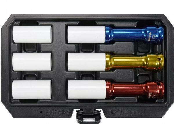 Schonnüsse Radschrauben Steckschlüüsel Set 17,19,21mm