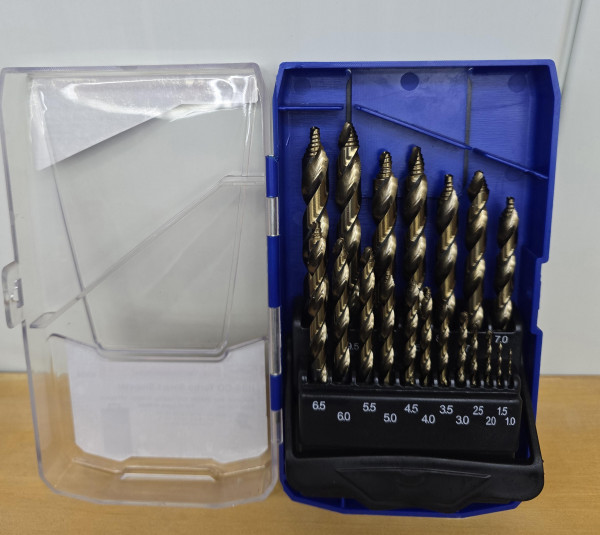 Spiralbohrer TURBO HSS-COBALT 19-tlg.