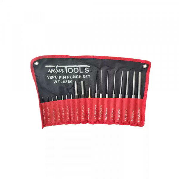 Splintentreiber und Körner Set 18 teilig Stanzwerkzeugen