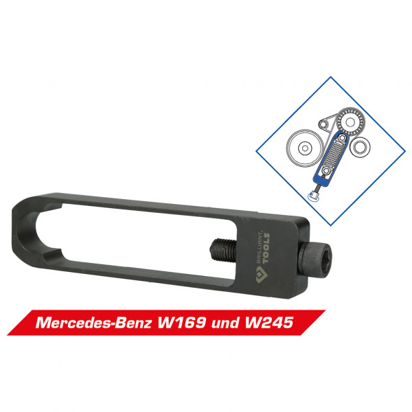 Keilrippenriemen-Spannelement für Mercedes-Benz W169 und W245