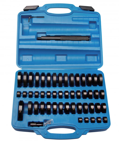 Druckstück Treibsatz zum Ein- und Auspressen für Lager Buchsen 51tlg.