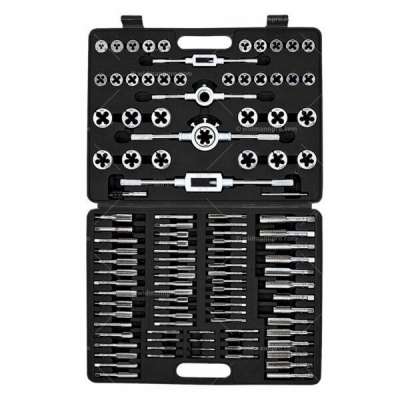 QUARKZMAN Gewindeschneid-Set - Rundschneideisen 8-32 UNC Mit Halter