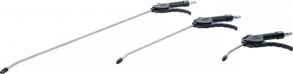 Druckluft-Ausblaspistolen-Satz | 110 / 300 / 500 mm | 3-tlg.