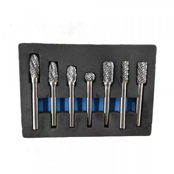 Stiftfräser Set 7-teilig Wolframcarbid Fräsersatz