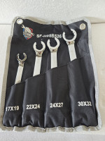 Offener Ringschlüsselsatz 17-32mm Leitungsschlüssel 4tlg. Offener Ringschlüsselsatz 17-32mm Leitungsschlüssel 4tlg.