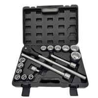 LKW Pkw Steckschlüssel 3/4" Vielzahn Satz Knarrenkasten 16-tlg LKW Pkw Steckschlüssel 3/4" Vielzahn Satz Knarrenkasten 16-tlg